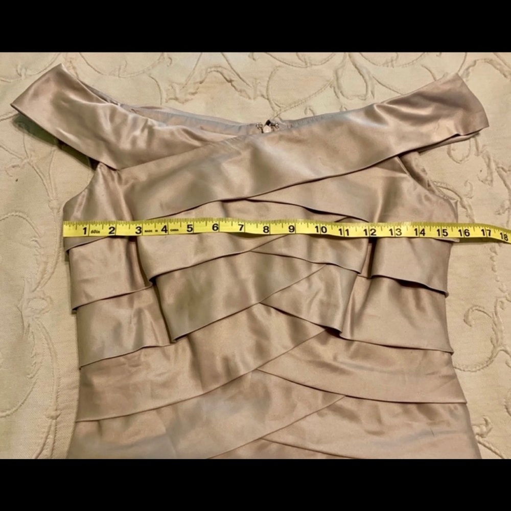 Ted Baker silver pleated dress size Ted  2 - Picture 5 of 9